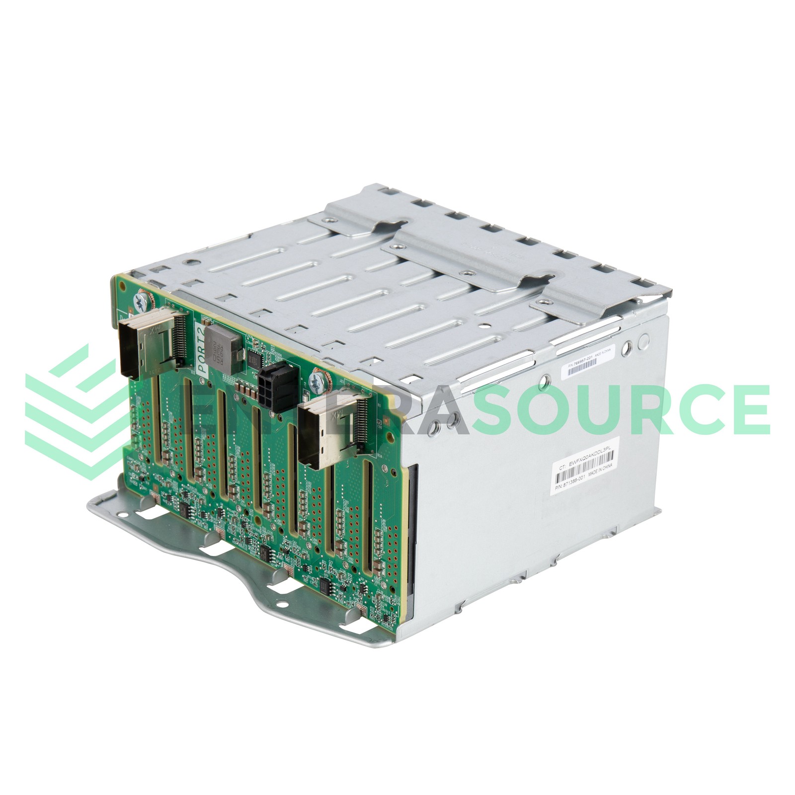 For HP 766957-001 ProLiant DL380 ML350 Gen9 8 SFF Hard Drive Cage + Backplane