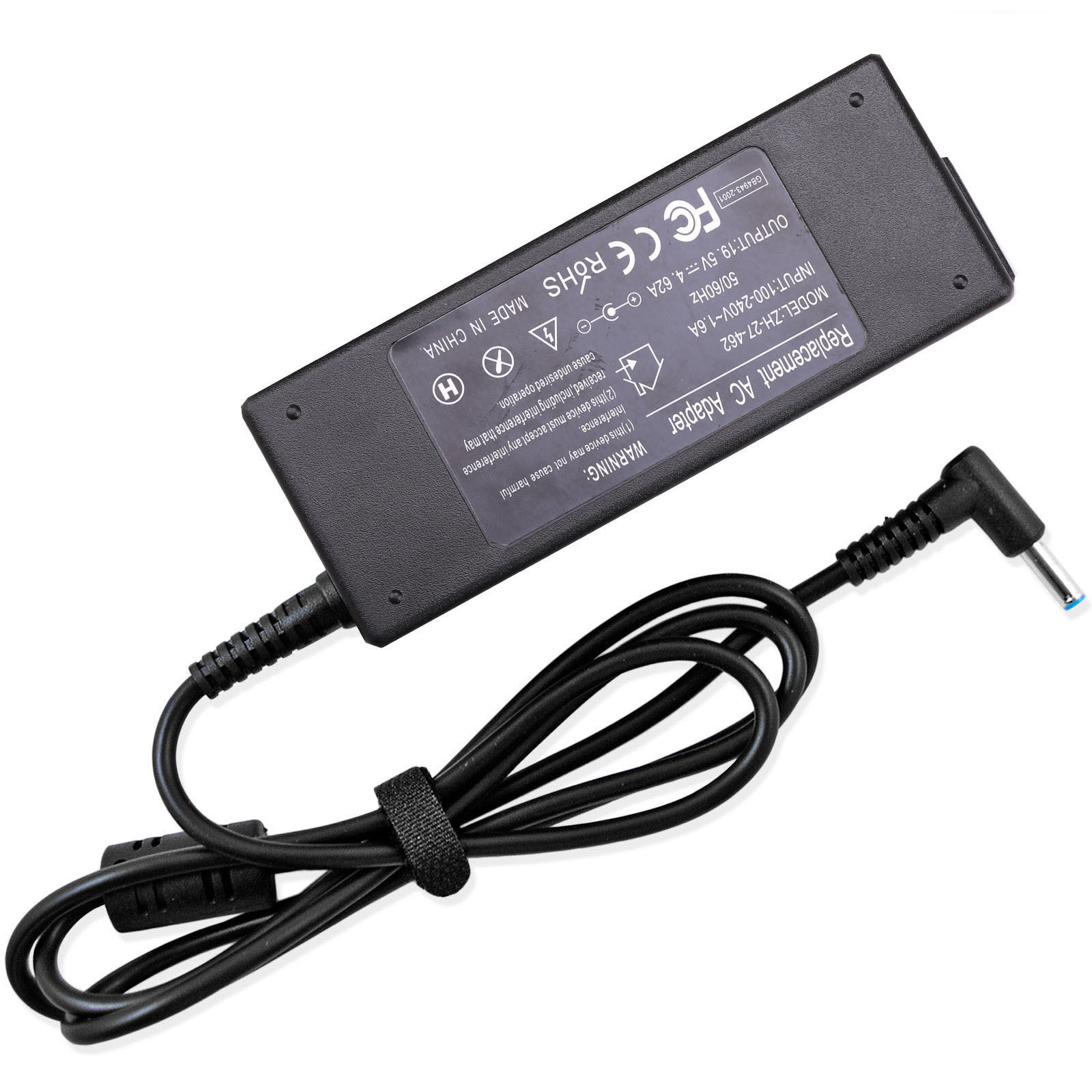 19.5V 4.62A 90W AC Battery Charger for HP Envy 15 17 M6 M7 710413-001 Blue Tip
