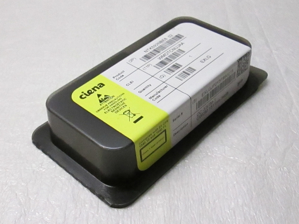 NEW Ciena NTK592NBE6 02 OC-3/STM-1 CWDM 34dB SFP 1511nm      Same Day Ship