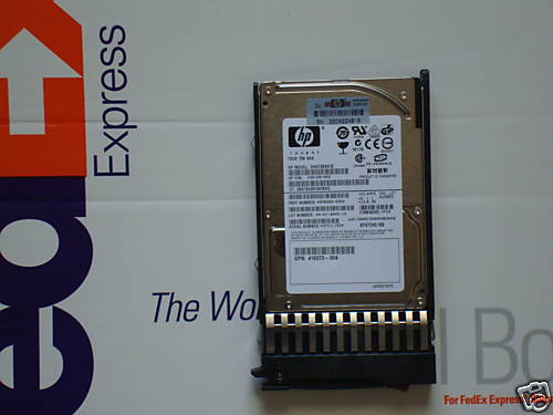 418371-B21 418398-001 HP 72.8GB 15K 3G PLUG SAS 2.5" HARDRIVE