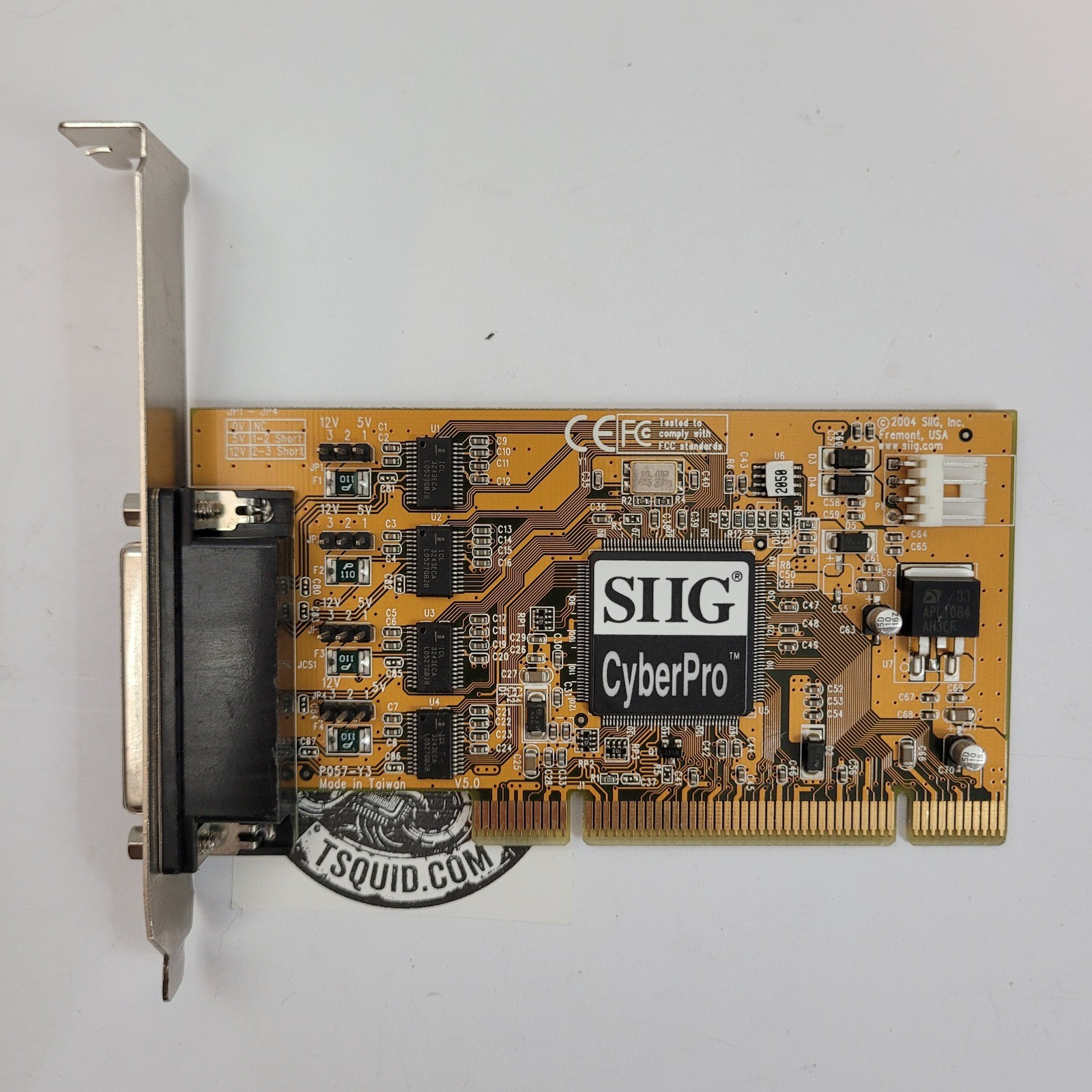 SIIG CyberPro PCI Parallel Port Serial Adapter Card LP-P40011 DB25 LPT Expansion