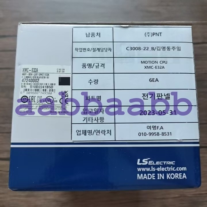 1PCS NEW LS Electric XMC-E32A Motion Control Unit Via DHL or FedEX