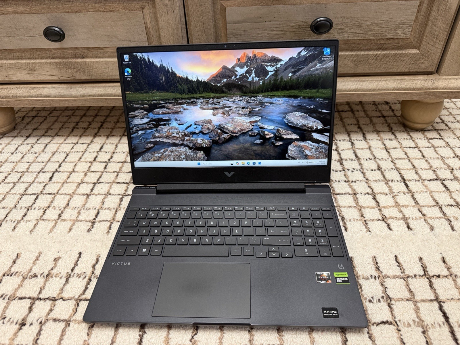 HP Victus 15.6" Gaming Laptop Ryzen 5 7535HS RTX 2050 8GB DDR5 RAM 512GB NVMe