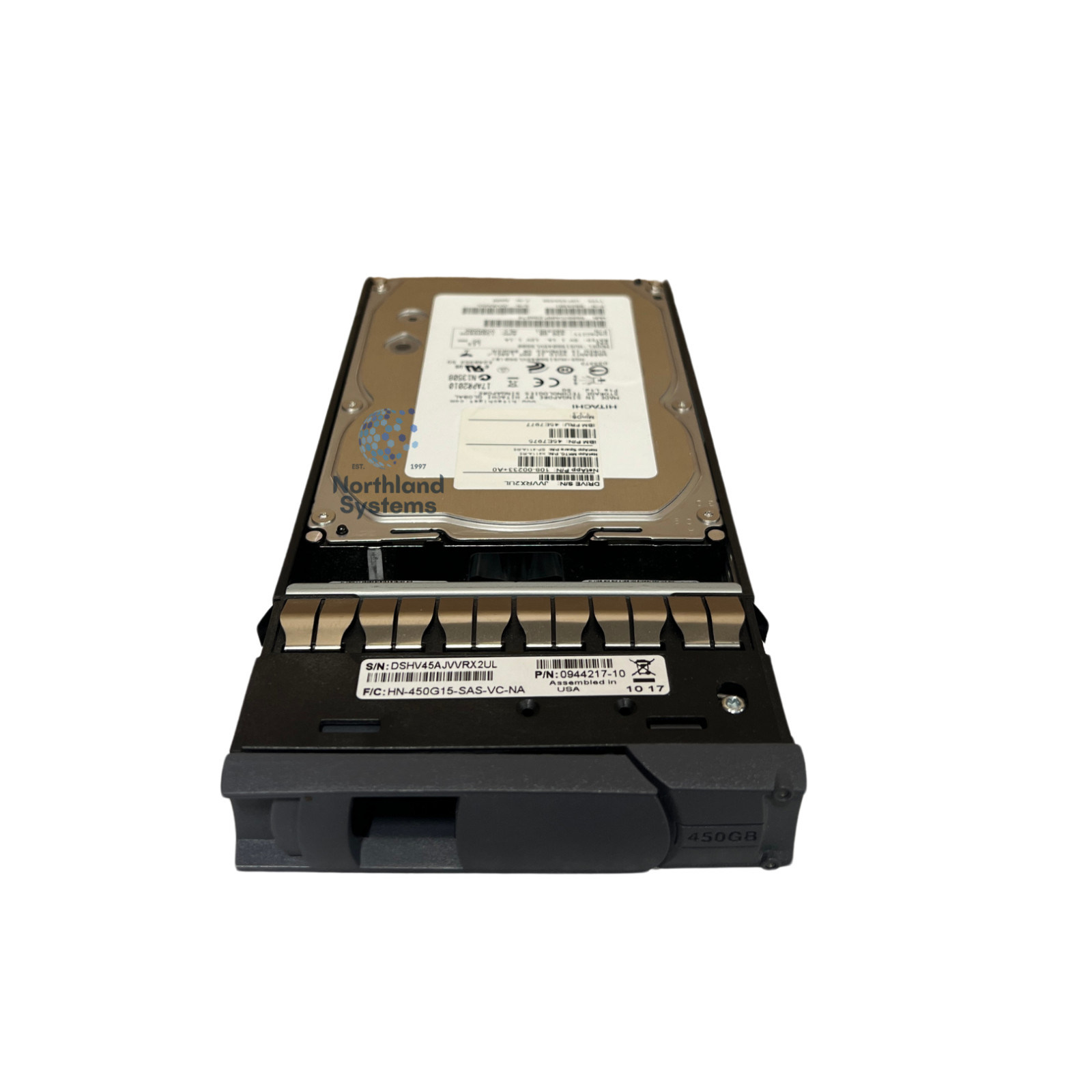 NETAPP X411A-R5 450GB 15K 3GB SAS 3.5 HARD DRIVE