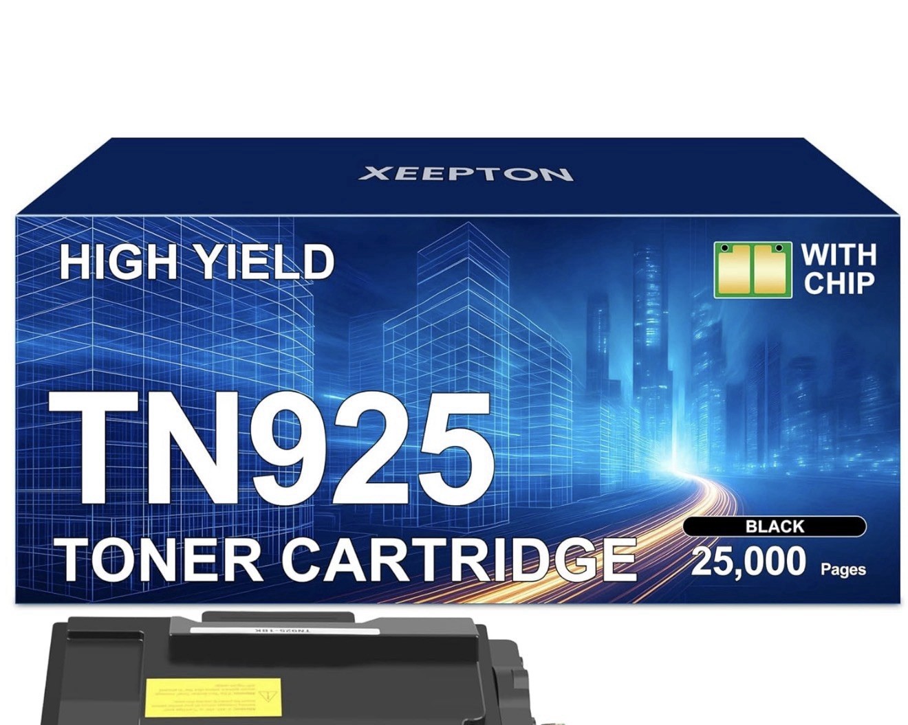 Compatible for Brother TN925 Black Toner Cartridge TN-925 W/Chip Sealed