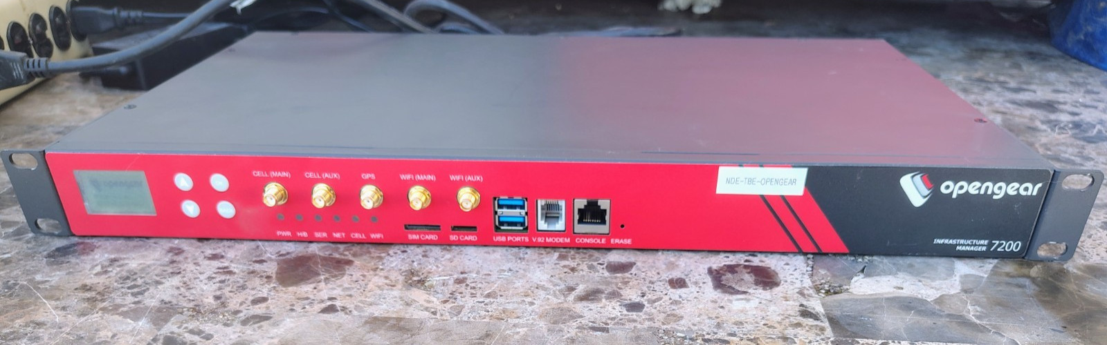 Opengear IM7200 Infrastructure Manager 7200 8-port 1U Console IM7208-2-DAC-LMA