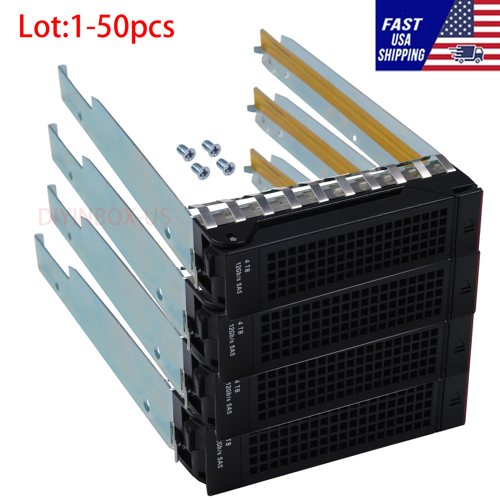 Lot Lenovo 3.5"HDD Tray RD650 RD550 TD350 TD450 TD550 03T8898 03T8897 SM10A43752