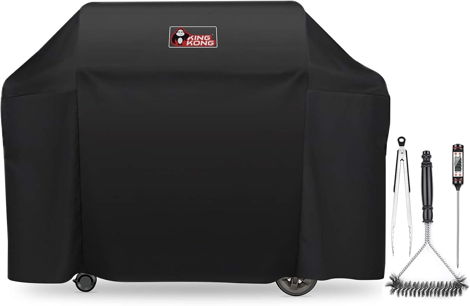 Kingkong 7131 Grill Cover for Weber Genesis II 4 Burner Grill including Brush...