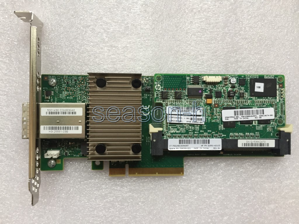 HP QW991-60103 728099-001 12G 8PORT +1G 610674-001 633542-001
