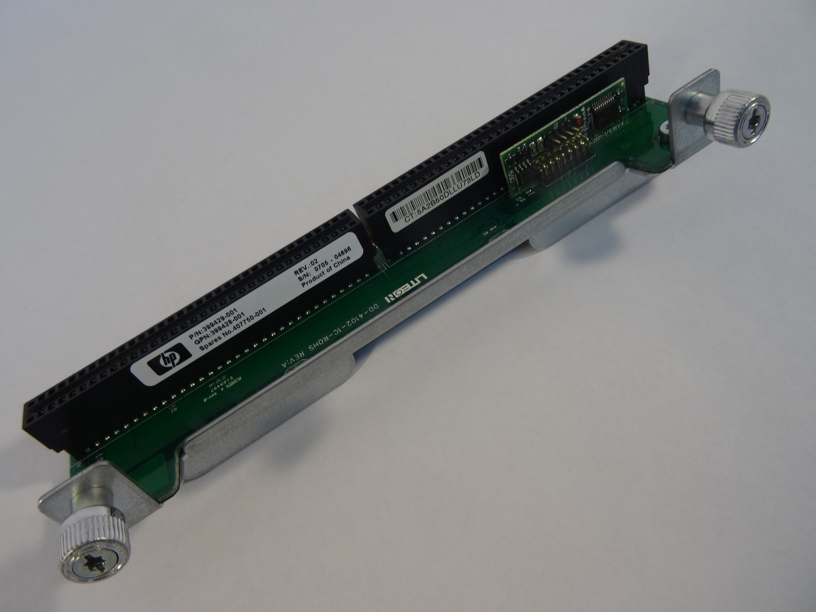 HP 399429-001 PROLIANT DL380 G5 POWER SUPPLY BACKPLANE