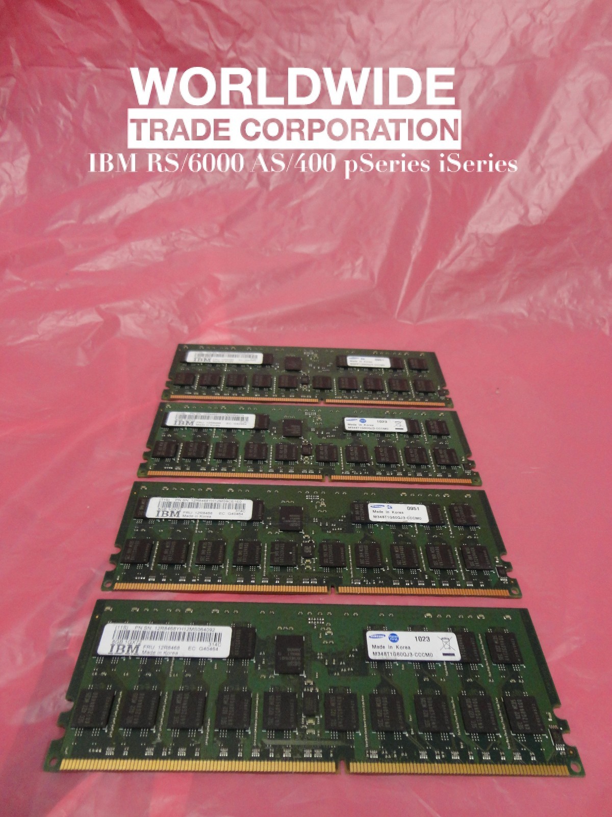 IBM 12R8468 4498 32GB (4x 8GB) 276-Pin 400MHz DDR2 SDRAM DIMMs Memory pSeries