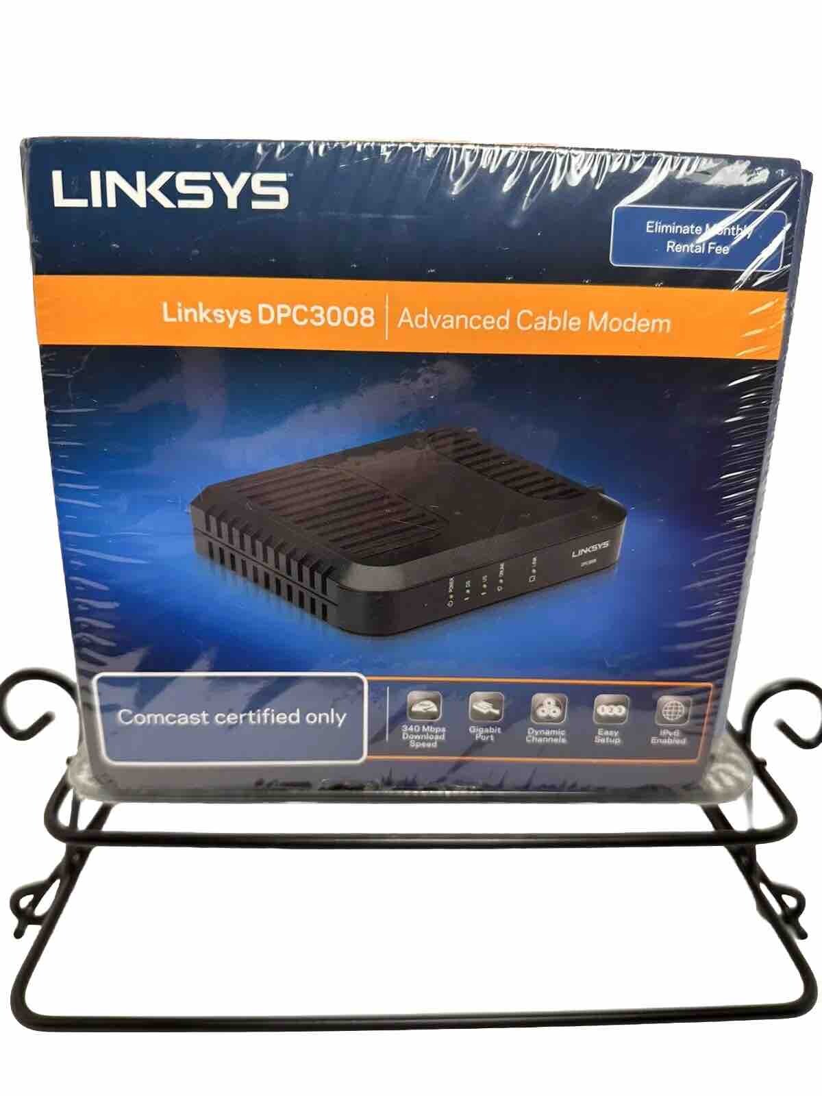 LINKSYS DPC3008 Advanced Cable Modem Comcast Certified Only New Sealed In Box