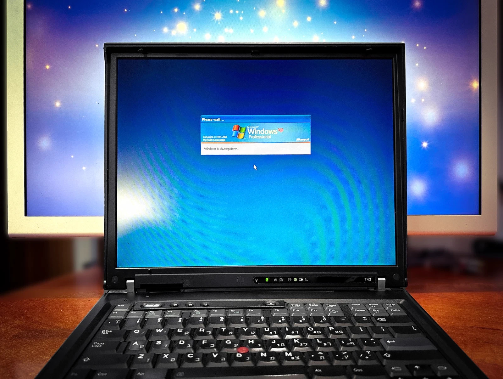 IBM ThinkPad T43 🌈RaRe🌈 Vinage PC Laptop with Docking Station WinXP