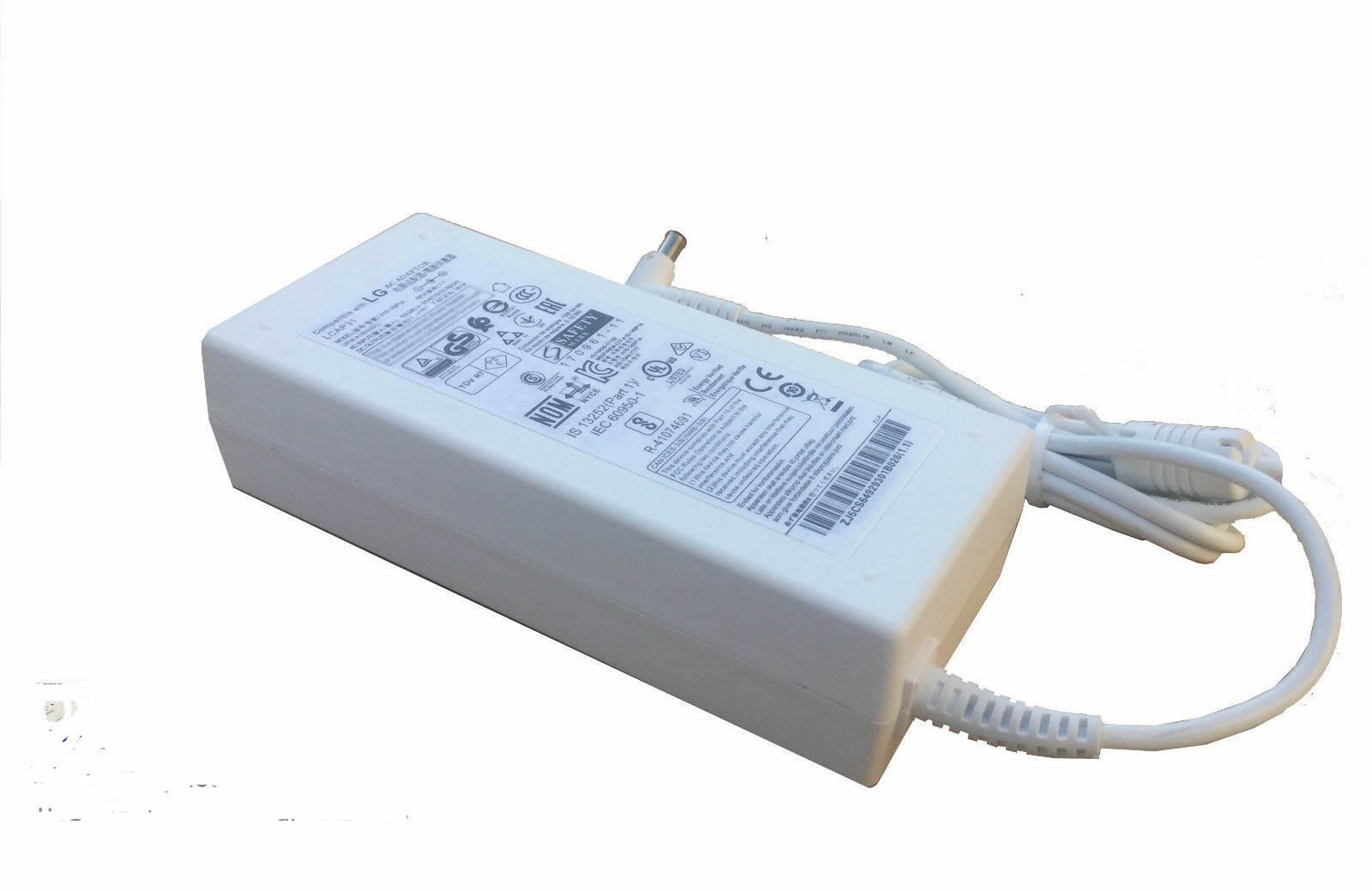 New Original OEM LG 19V 7.37A 140W AC/DC Adapter&Cord for LG 27BL85U-W Monitor@@