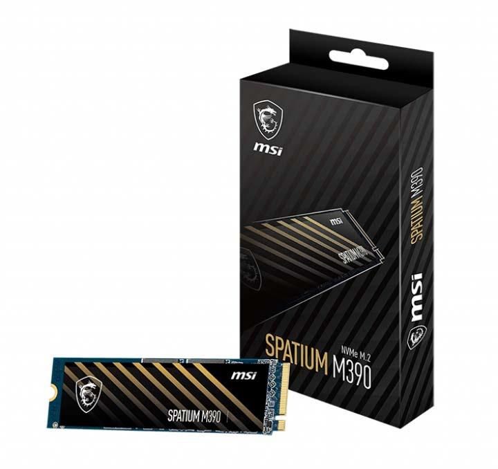 MSI SPATIUM_M390_NVME_M.2_500GB Internal Solid State Drive Pci Express 3D N ~E~