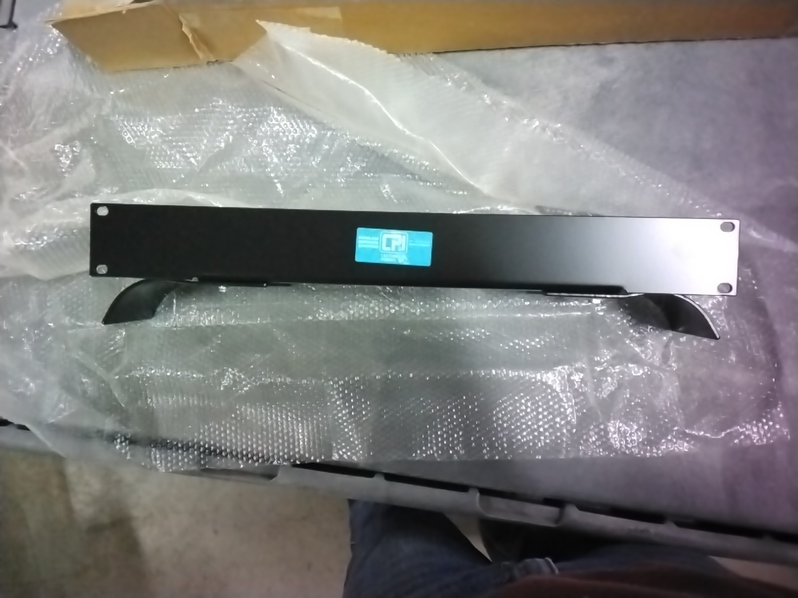 CPI Upper Tray 19" BK