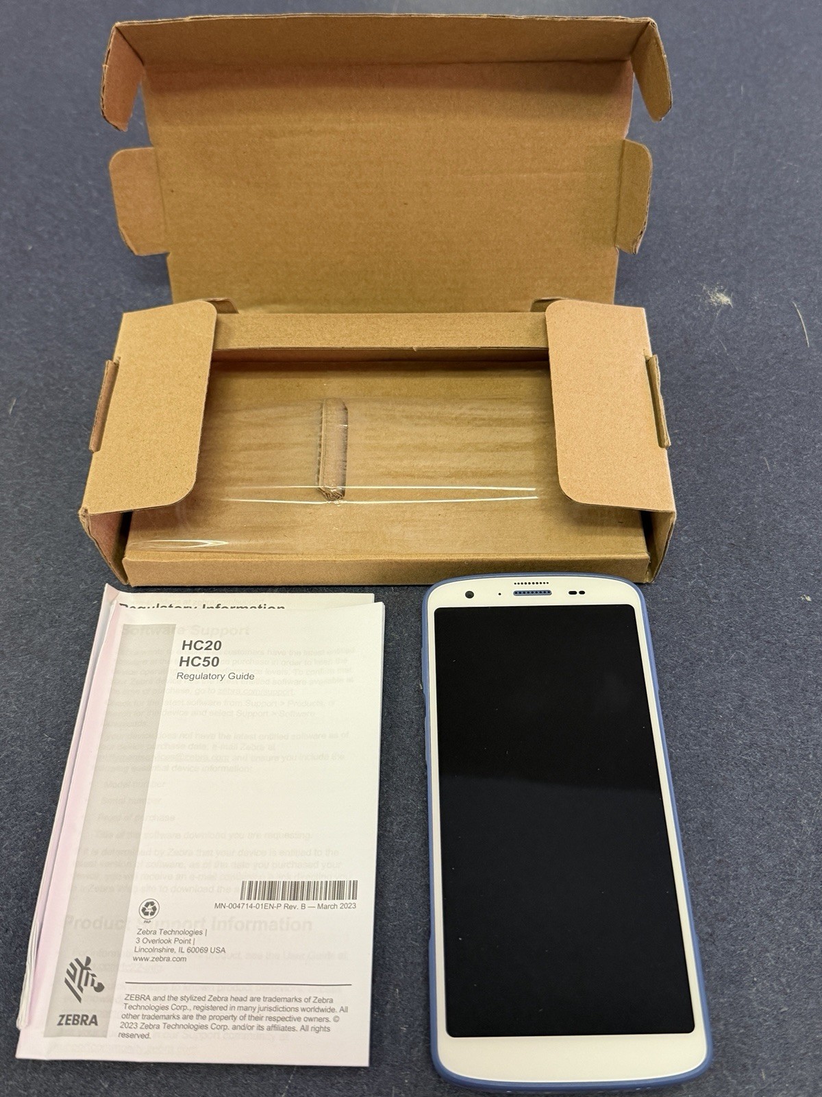 Open Box Zebra HC50 WLMT0-H50D8BBK1 SE4720 8GB 128GB Android 6" Mobile PC