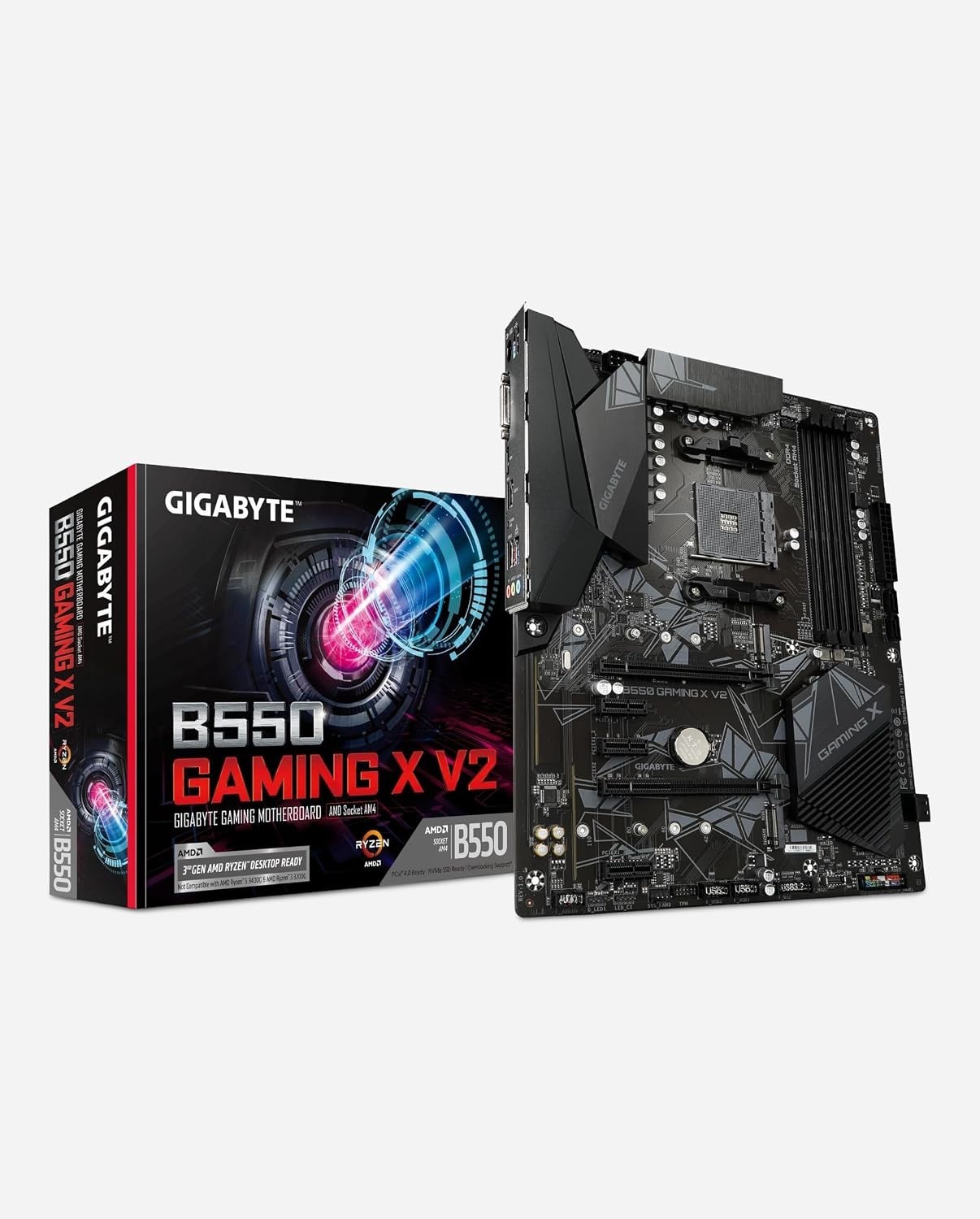 High-Performance B550 Gaming X V2 ATX Motherboard for Ryzen 5000/4000/3000