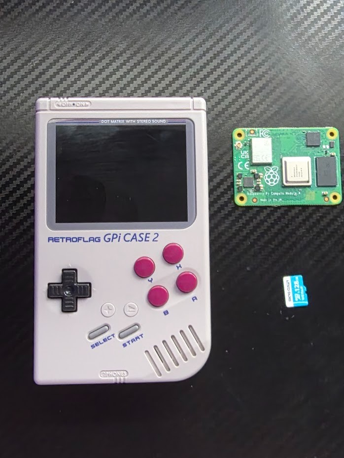 Retroflag GPi Case 2 Raspberry Pi CM4 Lite 4GB 128GB Batocera Handheld