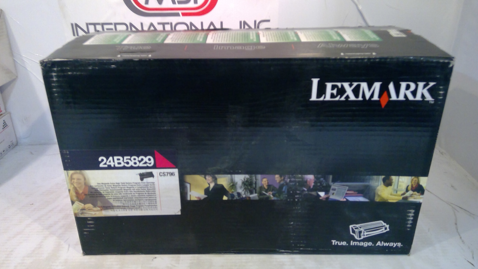 Genuine Lexmark CS796 Magenta Toner Cartridge 24B5829