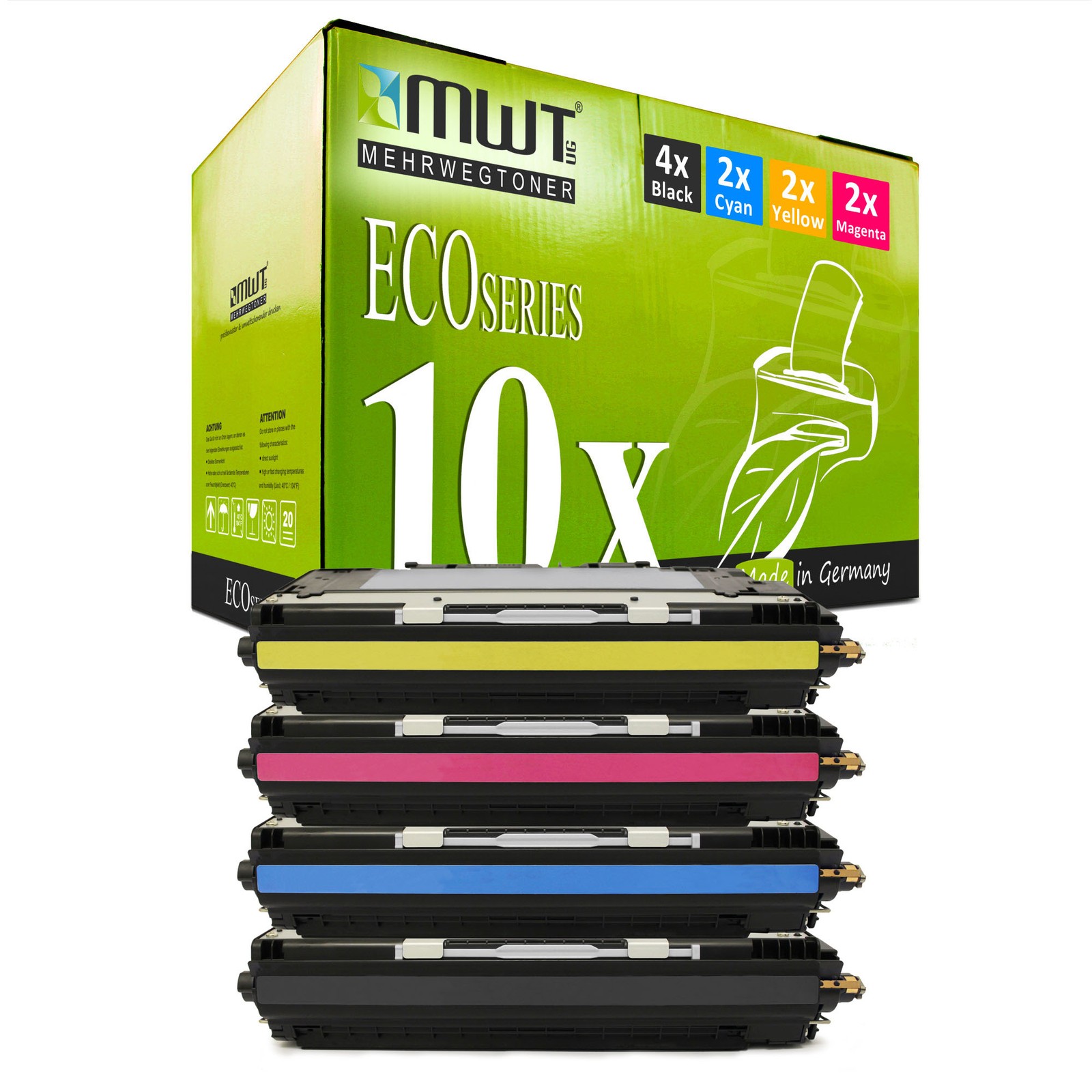 10x MWT ECO Compatible Toner Cartridge for HP Color LaserJet 3500 3500-N