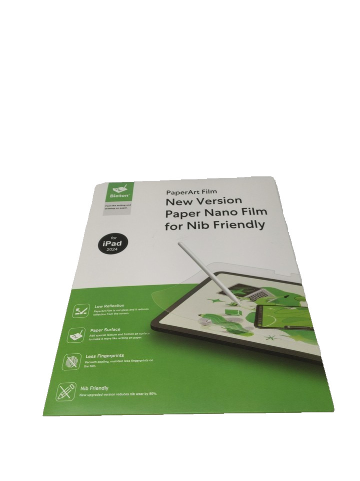 Bioton 2 Pack Paper Nano Screen Protector for ipad 2024