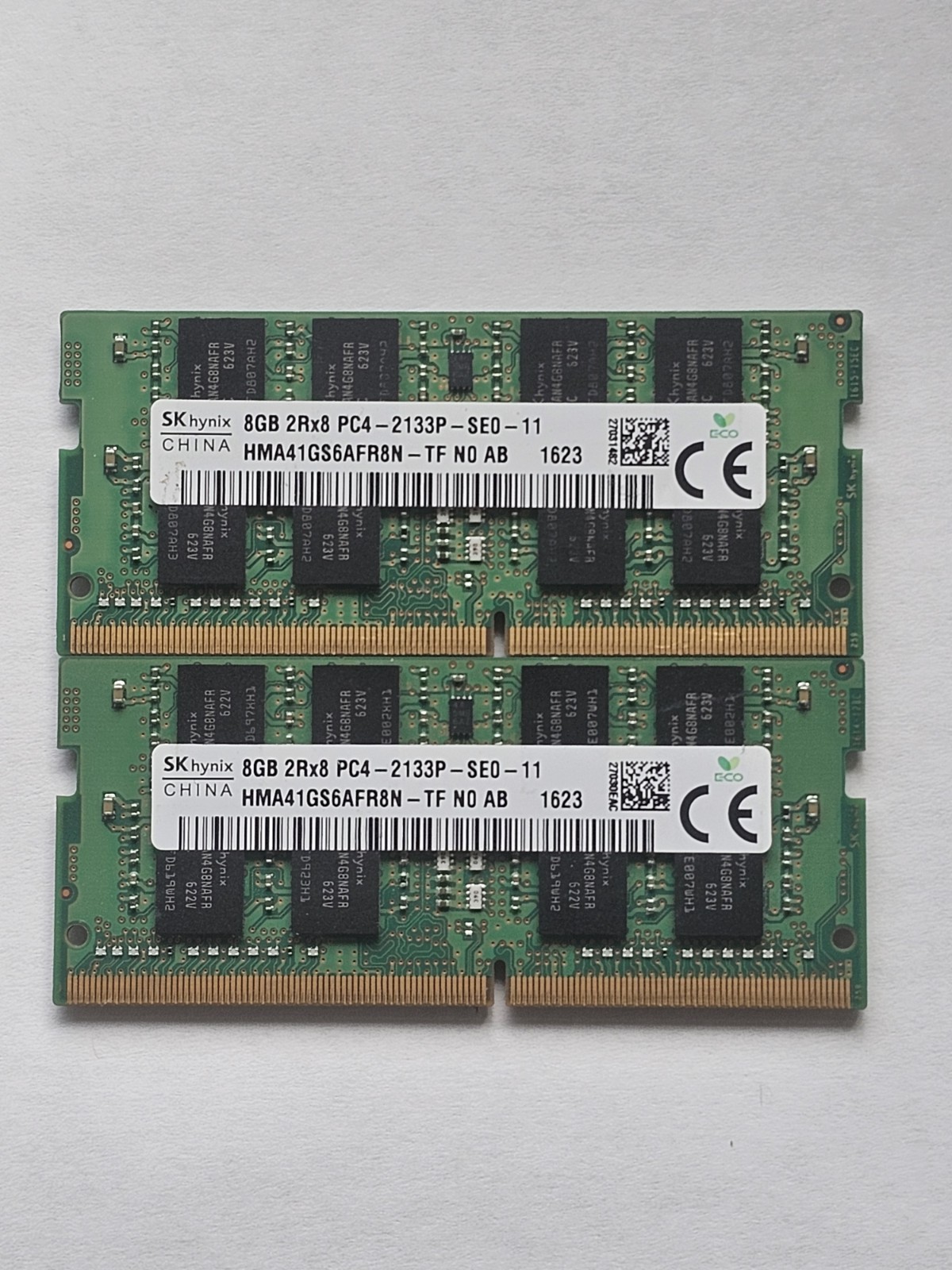 SK Hynix 16GB 2X8GB SODIMM Memory - Tested Working