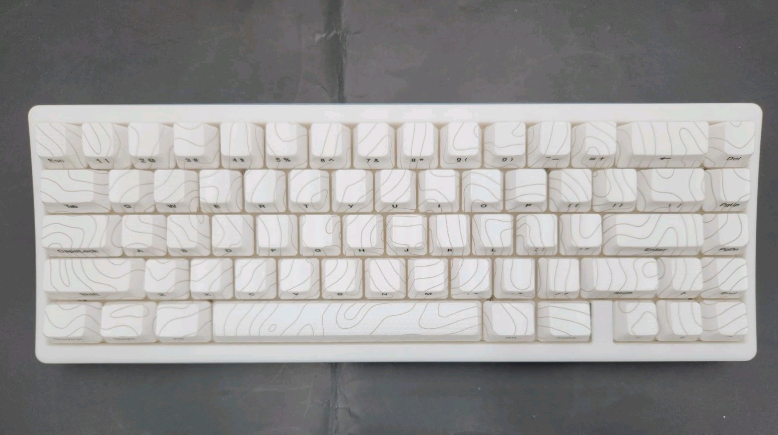 NEW Hittime x XVX M67 Wireless 601 Gaming Keyboard (Jadestone) - White