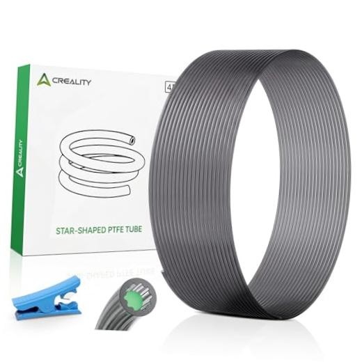 PTFE Teflon Tube Upgrade Low-Resistance Star-Shaped Inner Channel Design 4M
