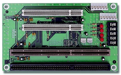 IP-4S2 4-Slot PCISA Half-Size Industrial PC Passive Backplane 2x PCI 1x ISA