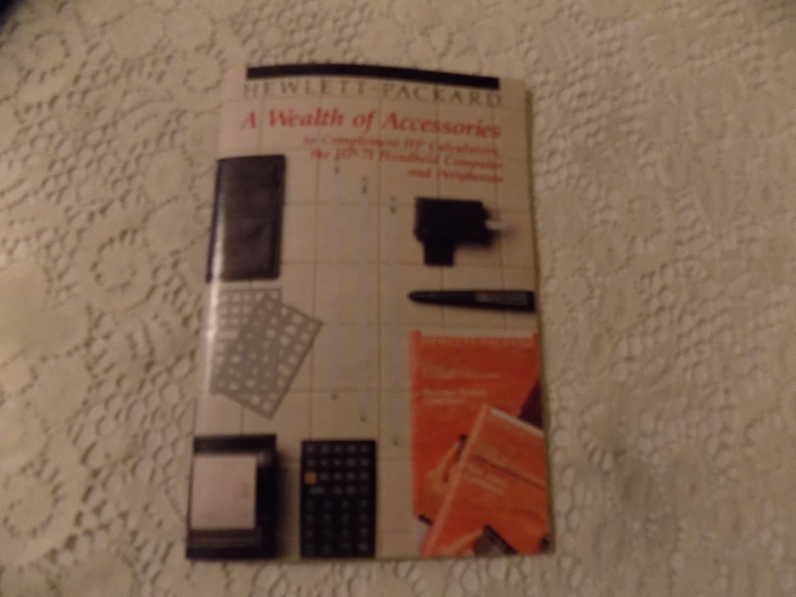 RARE 1987 Hewlett-Packard A Wealth Of Accessories HP-71 HP Calculators Guidebook