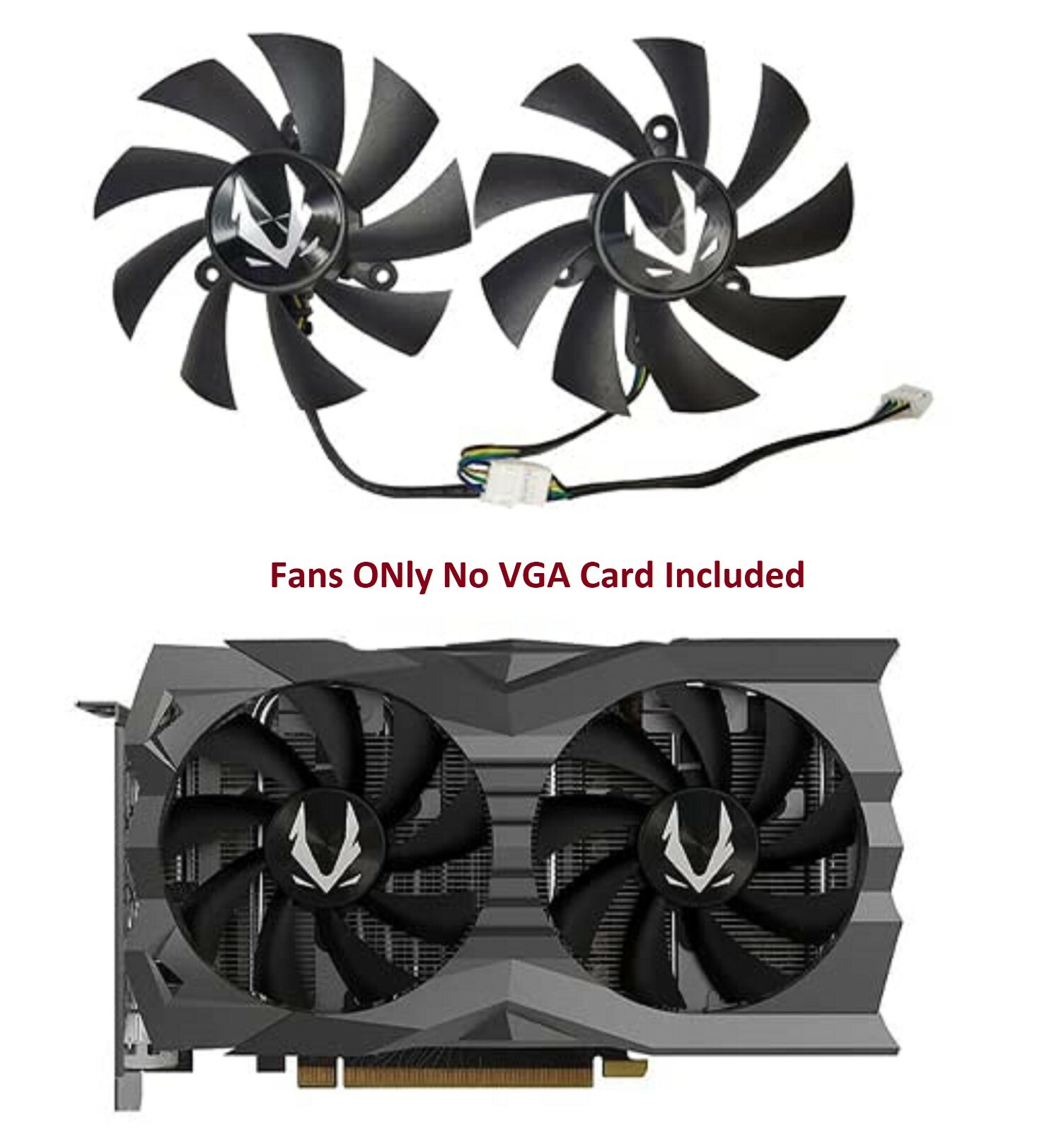 87MM GA92A2H graphics fan ZOTAC GeForce RTX 2060 SUPER MINI  6 GB ZT-T20600D-10M