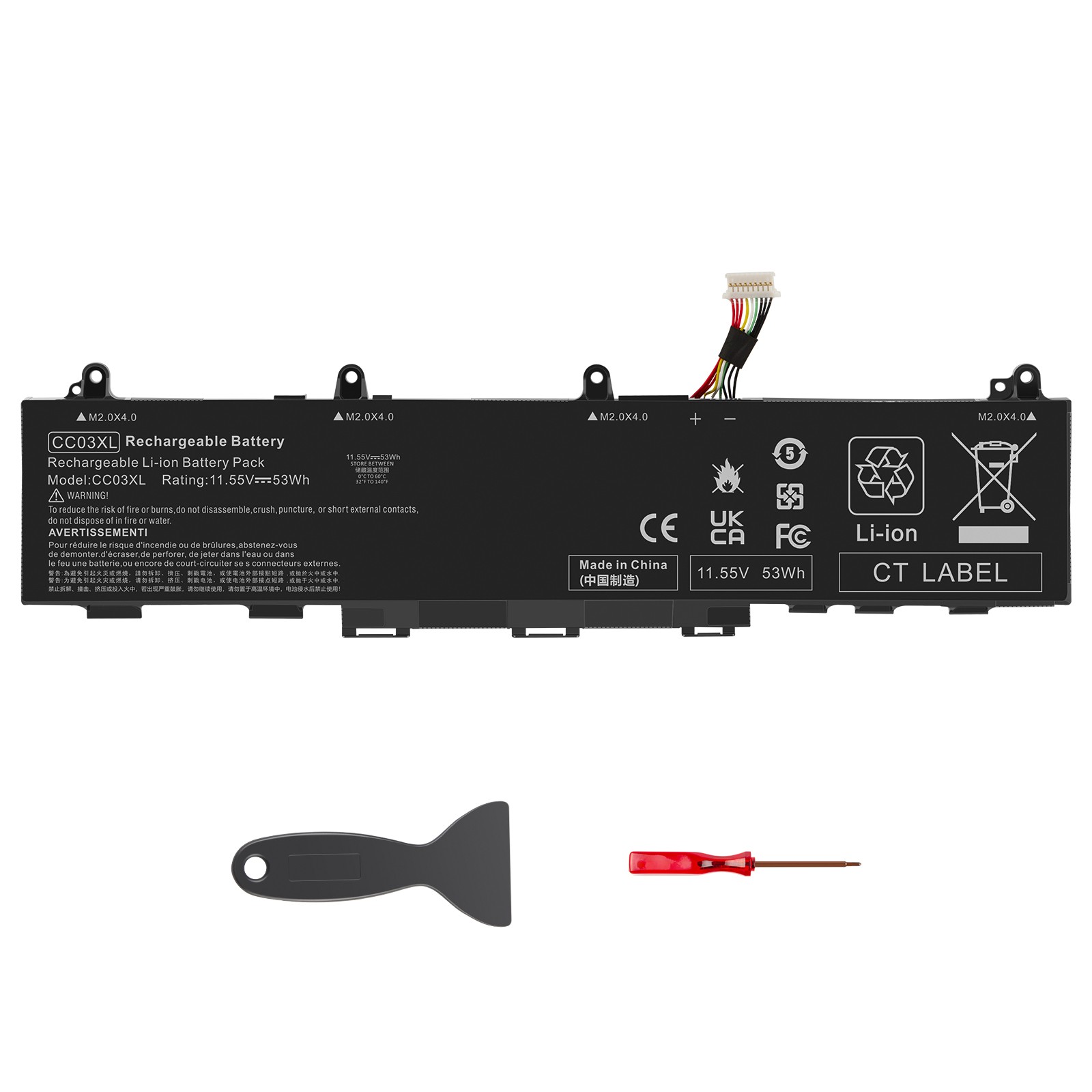 53wh/56wh CC03XL Battery for HP EliteBook 850 855 G7/G8 845 830 835 840 G7/G8