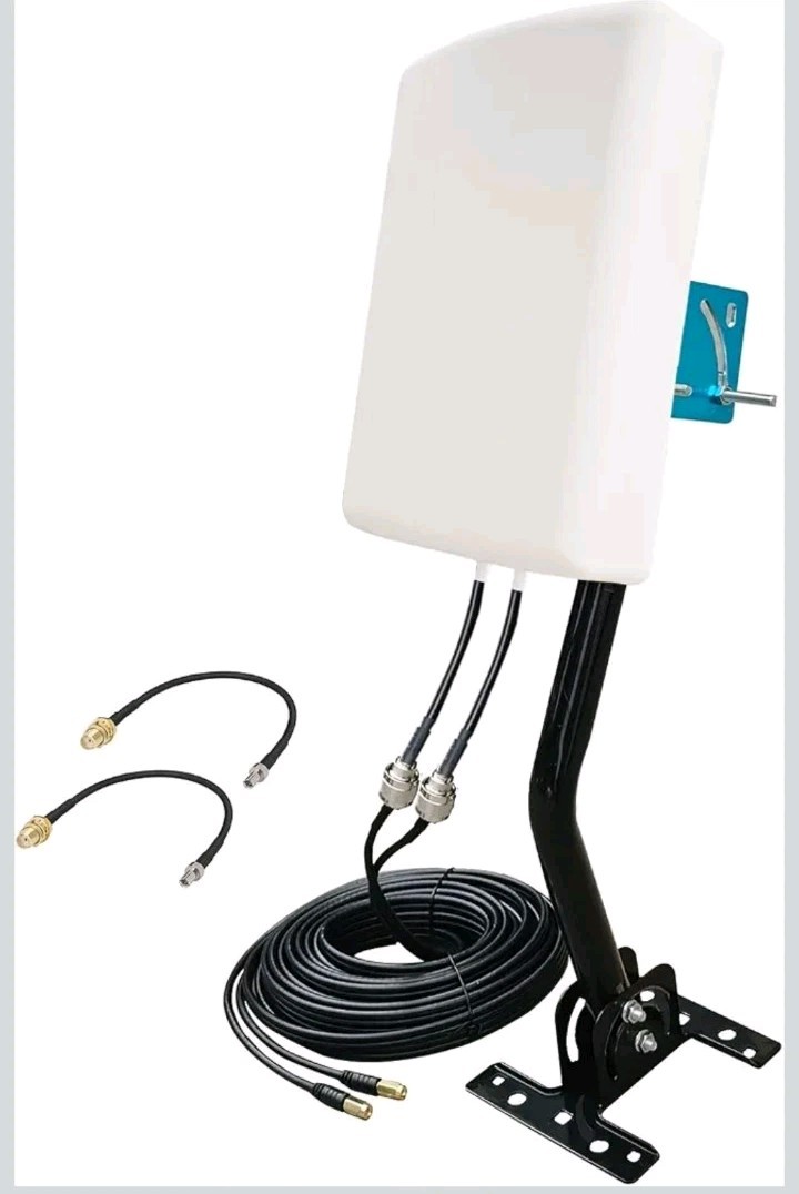 SIGNALPLUS 2x2 MIMO 14dBi 5G 4G LTE Directional Antenna TS9 SMA Full Kit