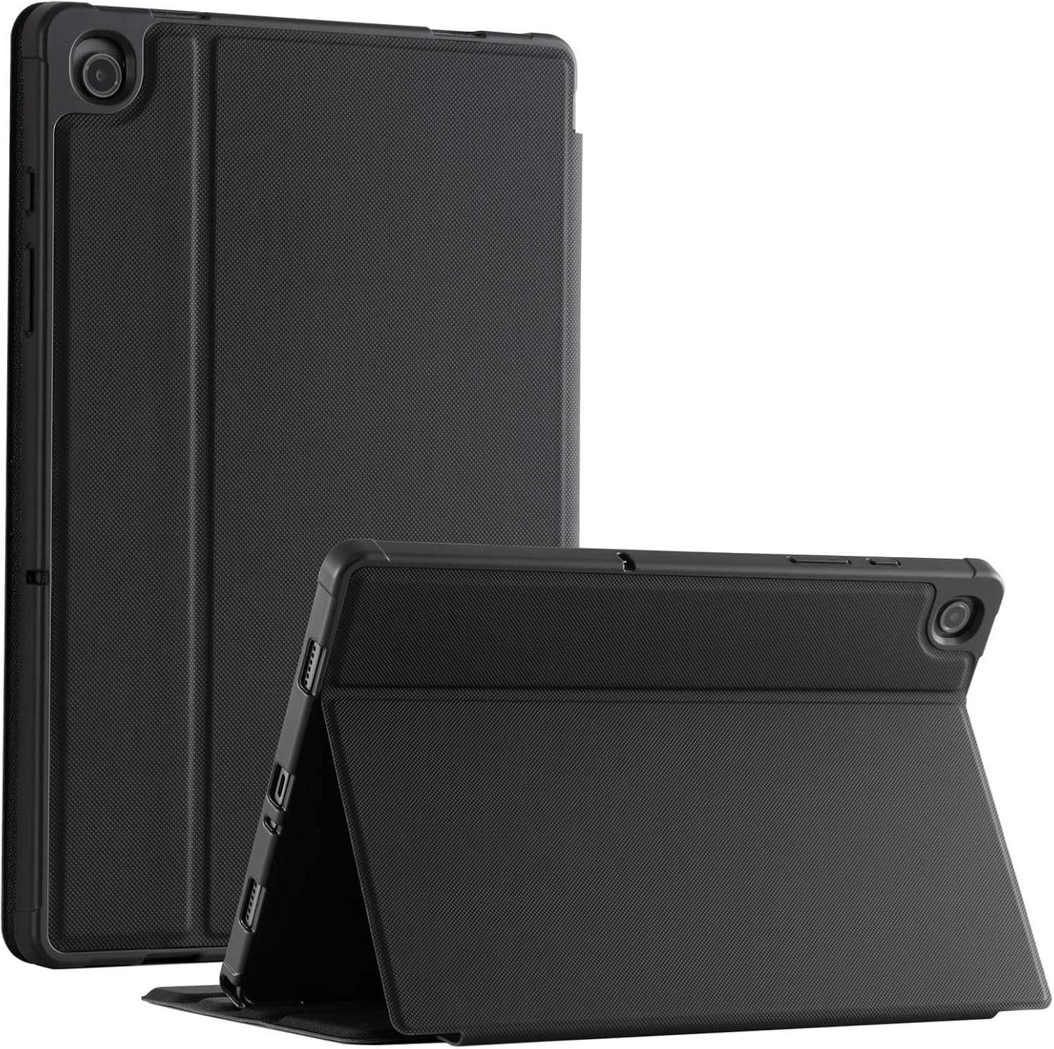 CoBak 11” Case for Samsung Galaxy Tab A11+ 2025, Black, Auto Sleep/Wake, Multi-V