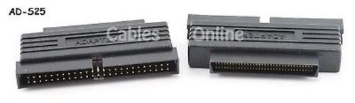SCSI-3 HPDB68 Male to IDC50 Male Internal SCSI Adapter, CablesOnline AD-S25