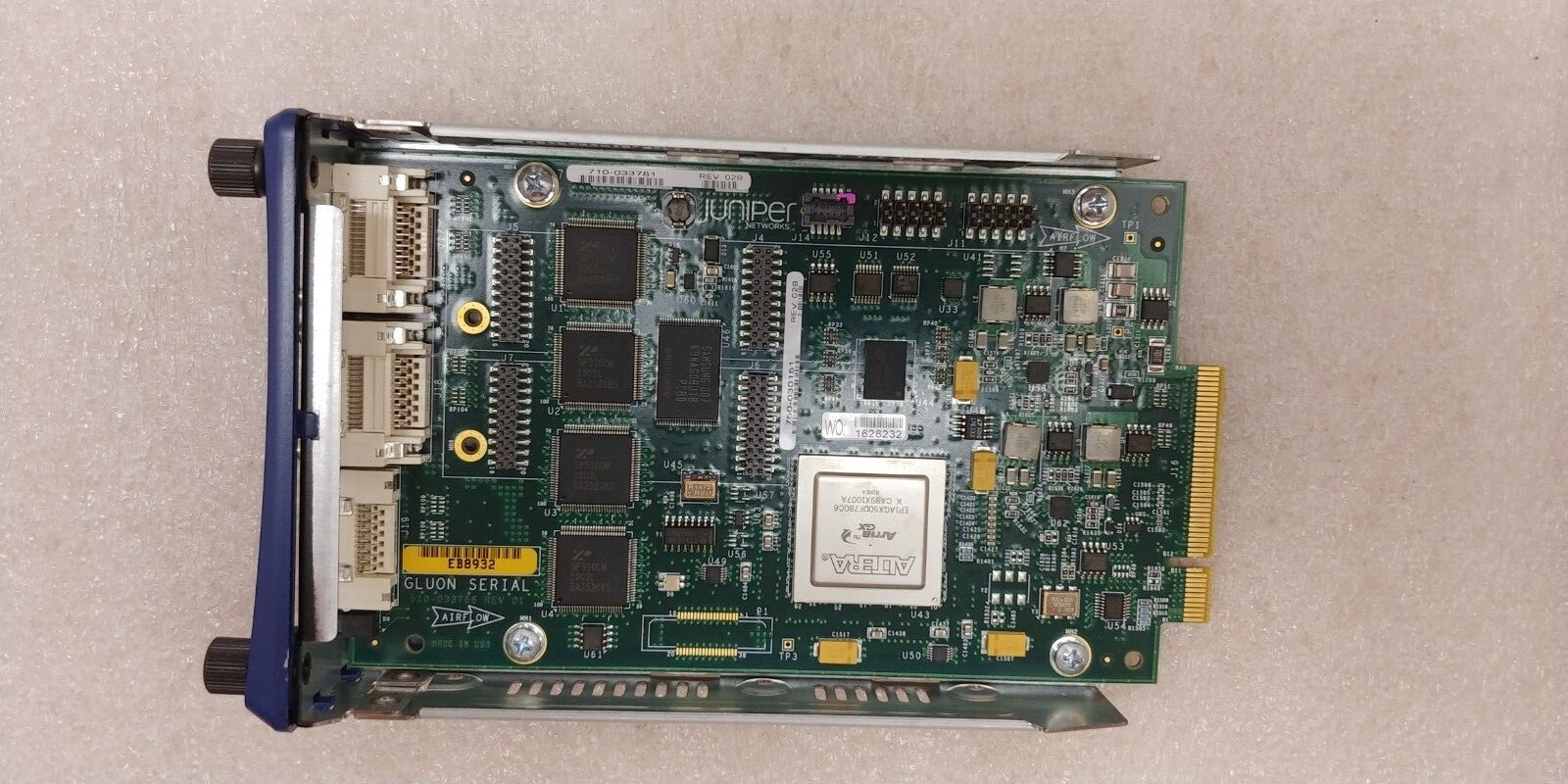 JUNIPER NETWORKS GLUON SERIAL EB8932 710-033781 750-030151 GREAT COND 