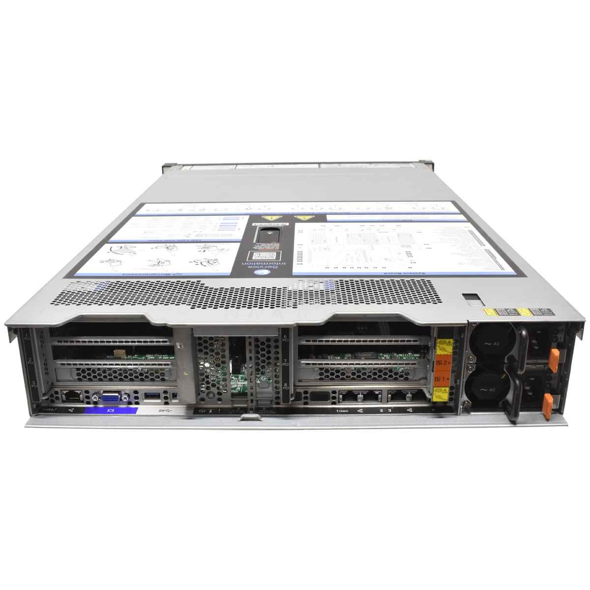 IBM x3650 M5 Server No CPU No RAM 2x Cooler 24x 2.5 SFF M1215