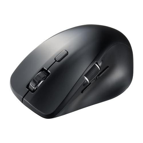 Sanwa Supply Bluetooth Mouse Silent Bluetooth 5.1 Side Scroll Wheel 5 Buttons
