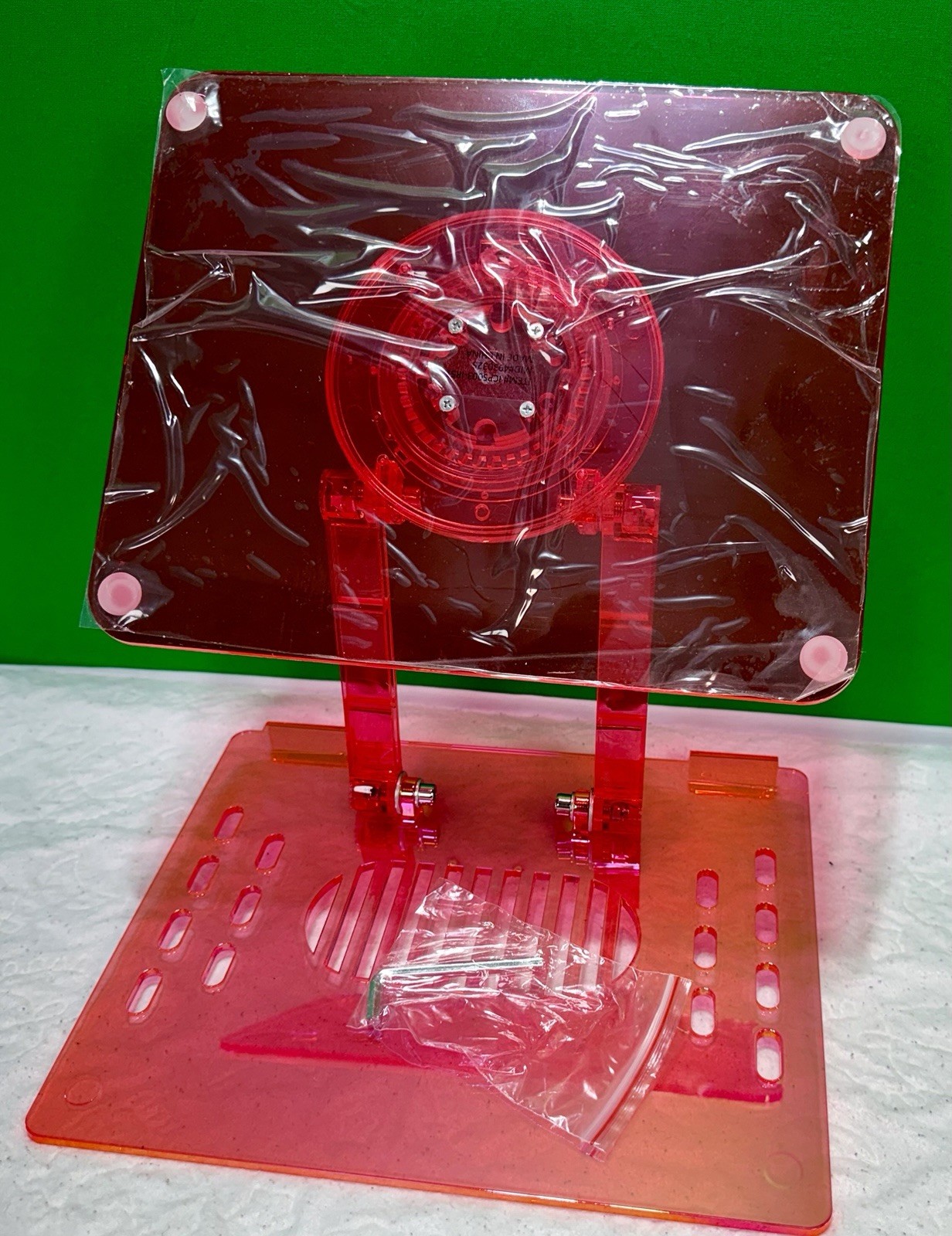 Incipio Laptop Stand Pink Acrylic Adjustable & Vented by Incipio – New Open Box