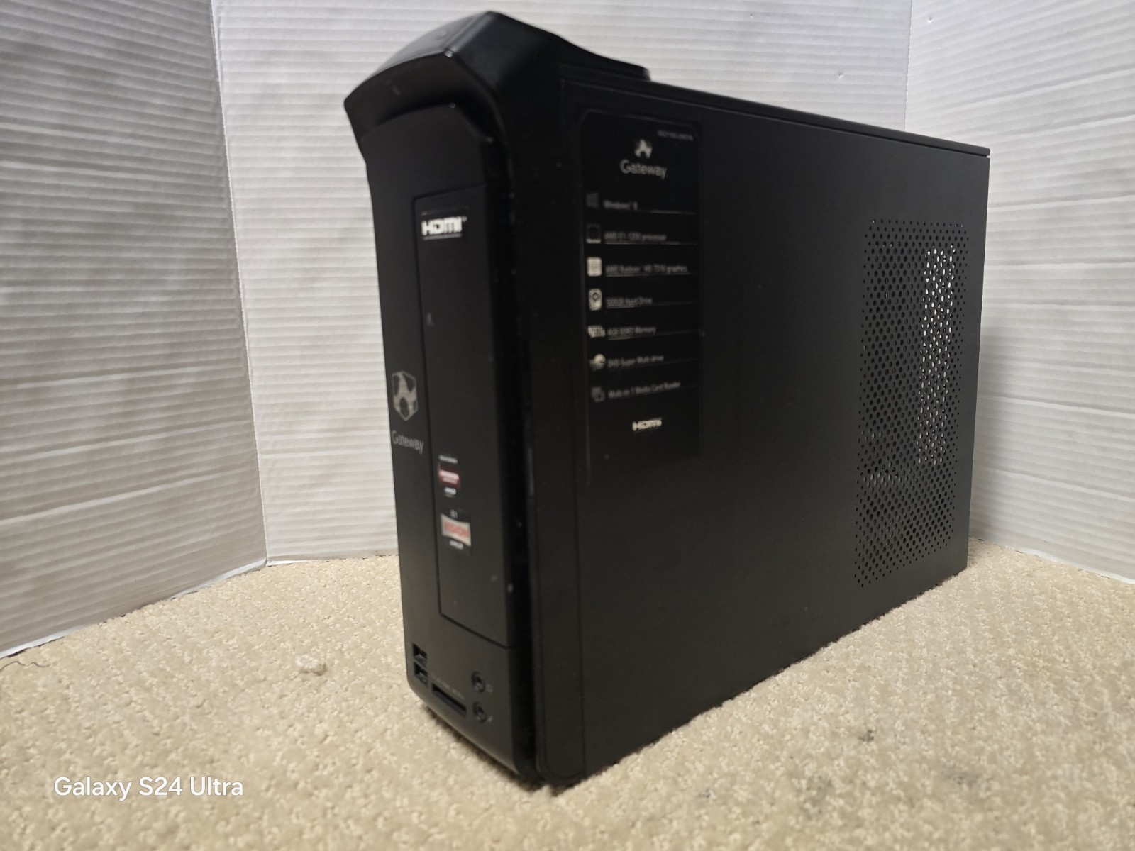 Gateway SX2110G-UW318 Windows 8.1 Business/Student Size 500GB 6GB Ram CPU ONLY
