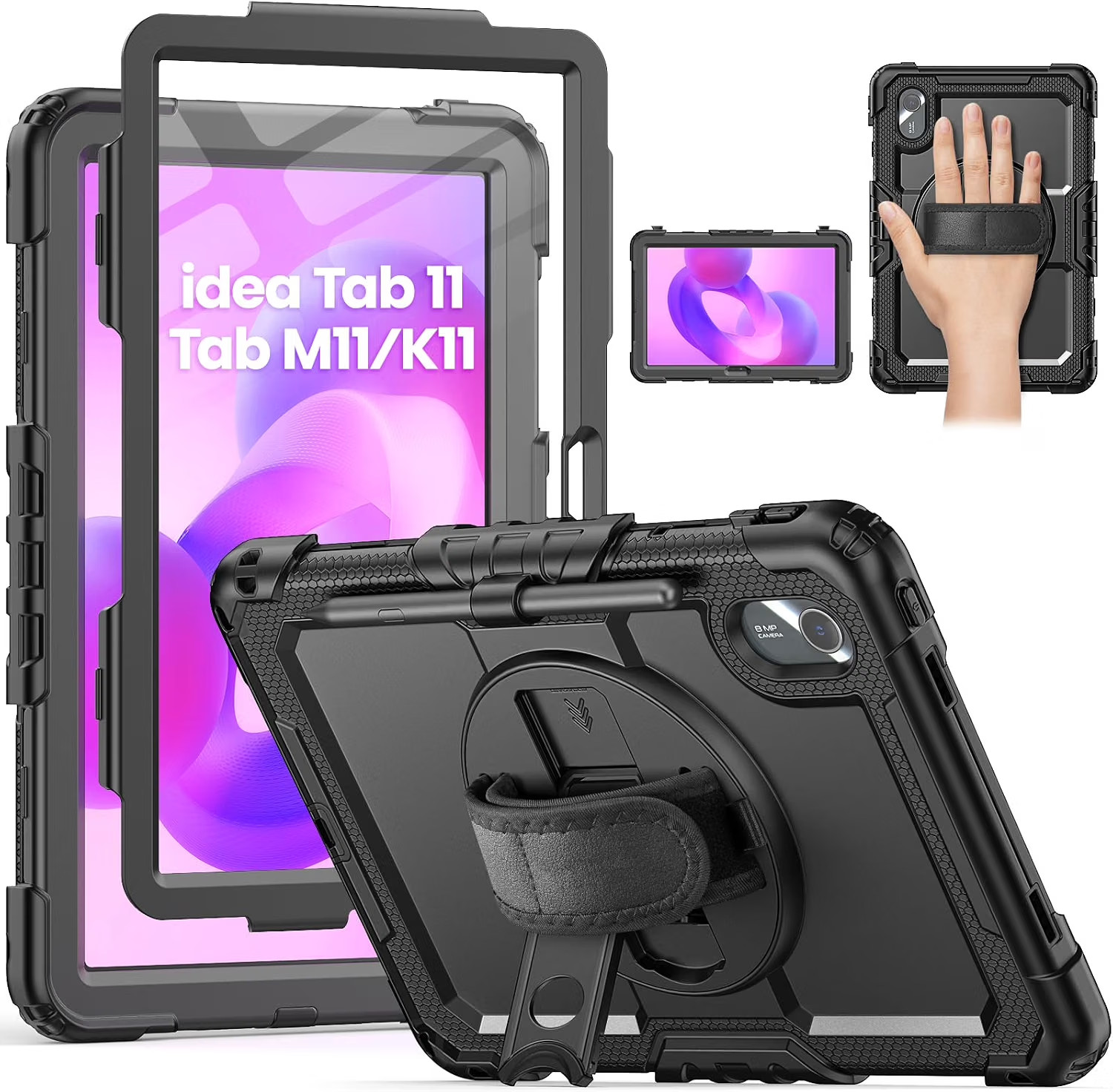 Case for Lenovo Idea Tab 11 2025 / Tab M11 2024 / K11 11inch,Shockproof Case for