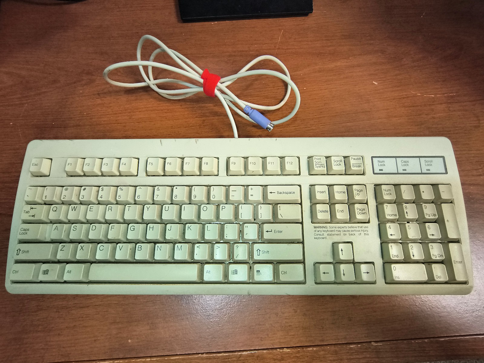 Vintage NMB RT2258TW PS/2 Keyboard