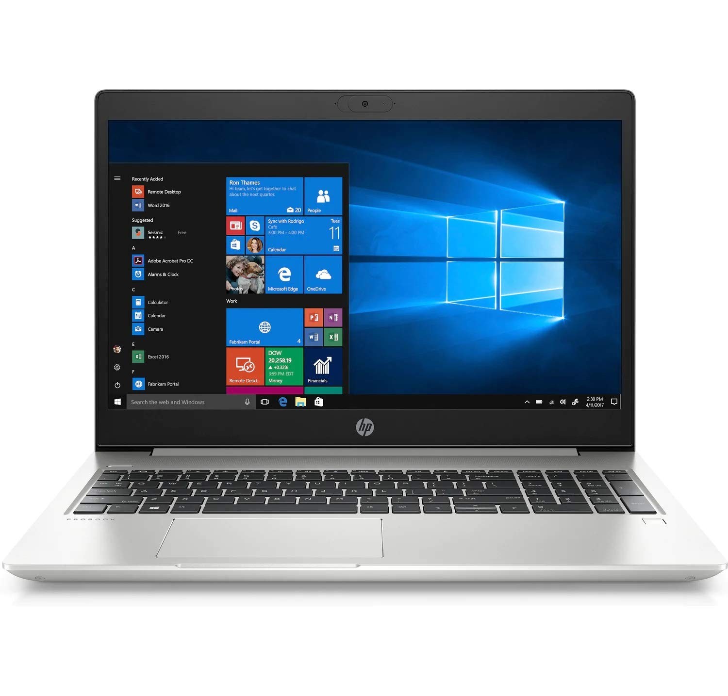 HP ProBook 450 G7 Laptop 15.6” HD Core i5 16GB RAM 256GB SSD Windows 11 Pro HDMI