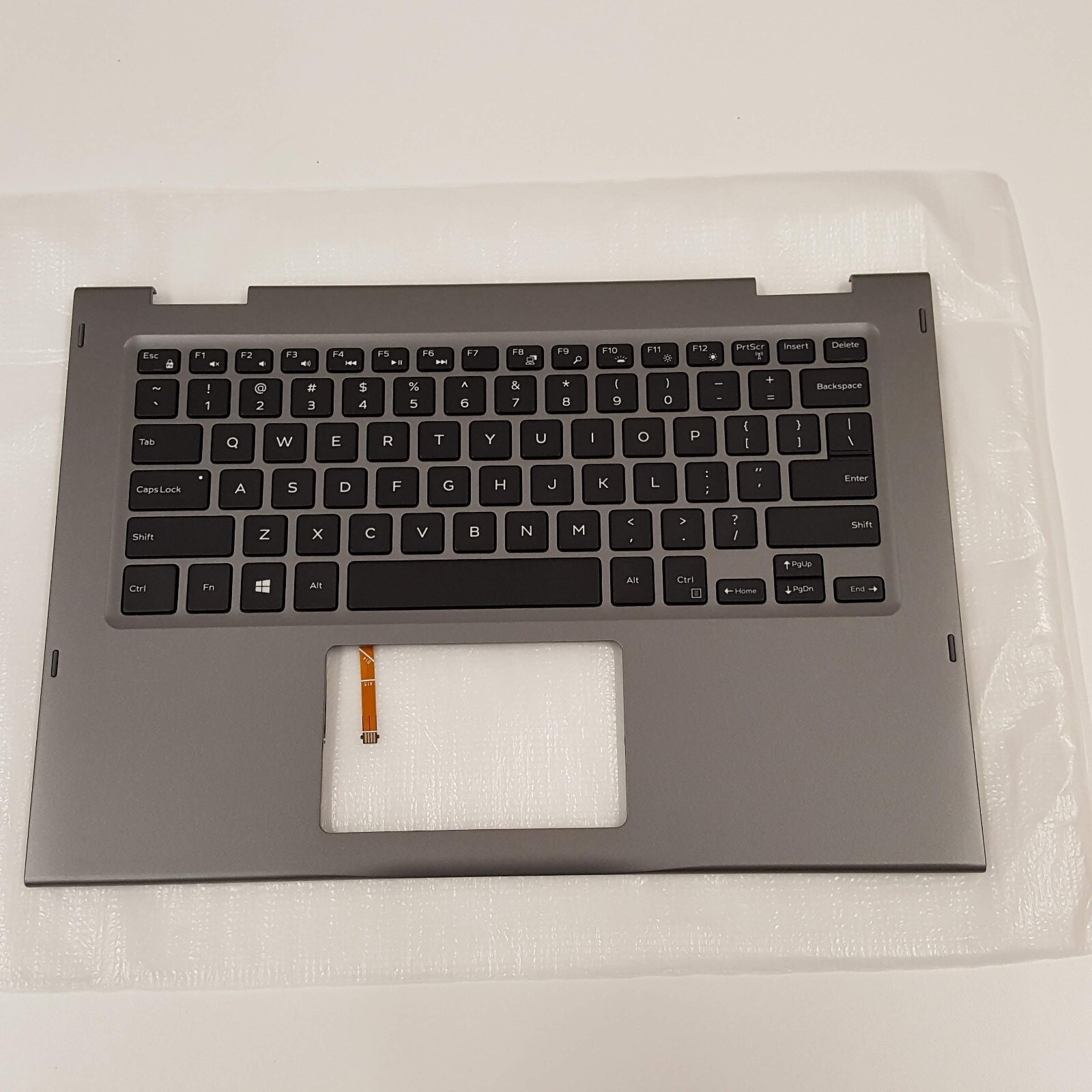 03VNTJ 3VNTJ DELL INSPIRON 13 5378 P69G OEM Laptop Palmrest US KEYBOARD Gray