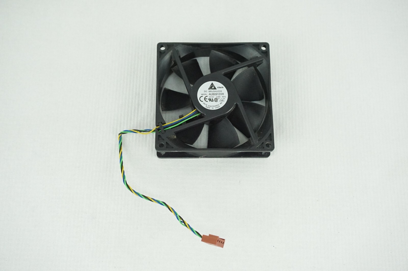DElta Electronics AUB0912VH 92mm x 25mm HP Cooling Fan 12V 0.60A 4Pin