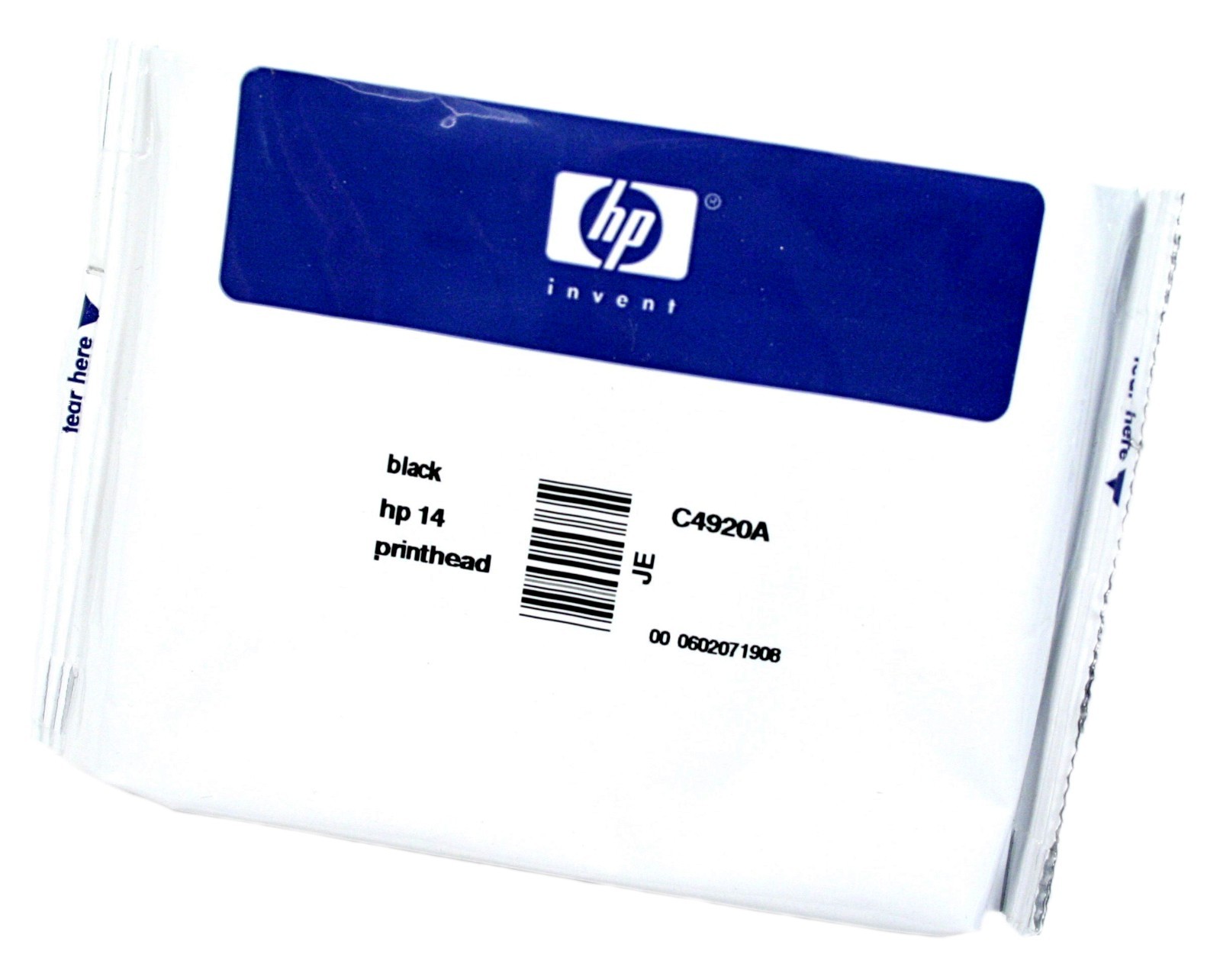Genuine HP 14 Black Printhead C4920 OfficeJet 7110 D135 7110xi CP1160tn