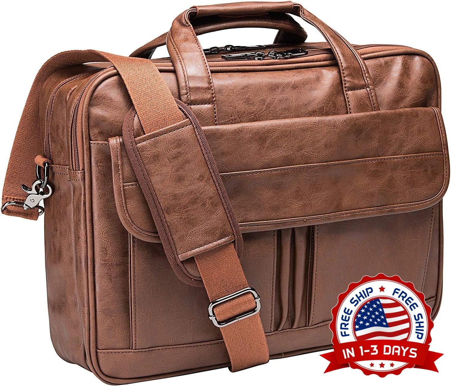 Maletín de hombro con bolsa para computadora portátil de 17.3 pulgadas NUEVO US