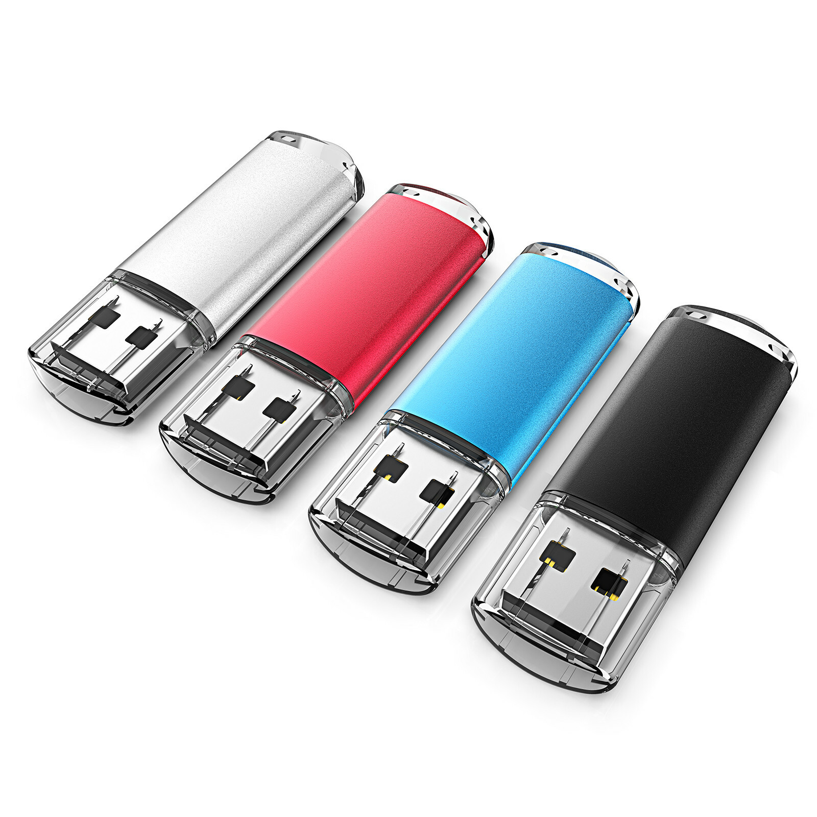 4 Pack 16GB USB 2.0 Flash Drive Memory Stick Thumb Drive Pen Drive Storage.