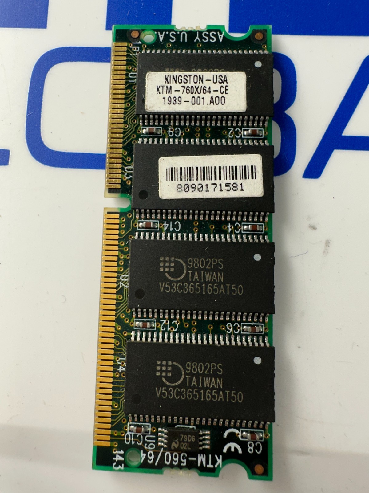 KTM760X/64 KINGSTON 64MB Memory Expansion IBM EQIV. 76H0268